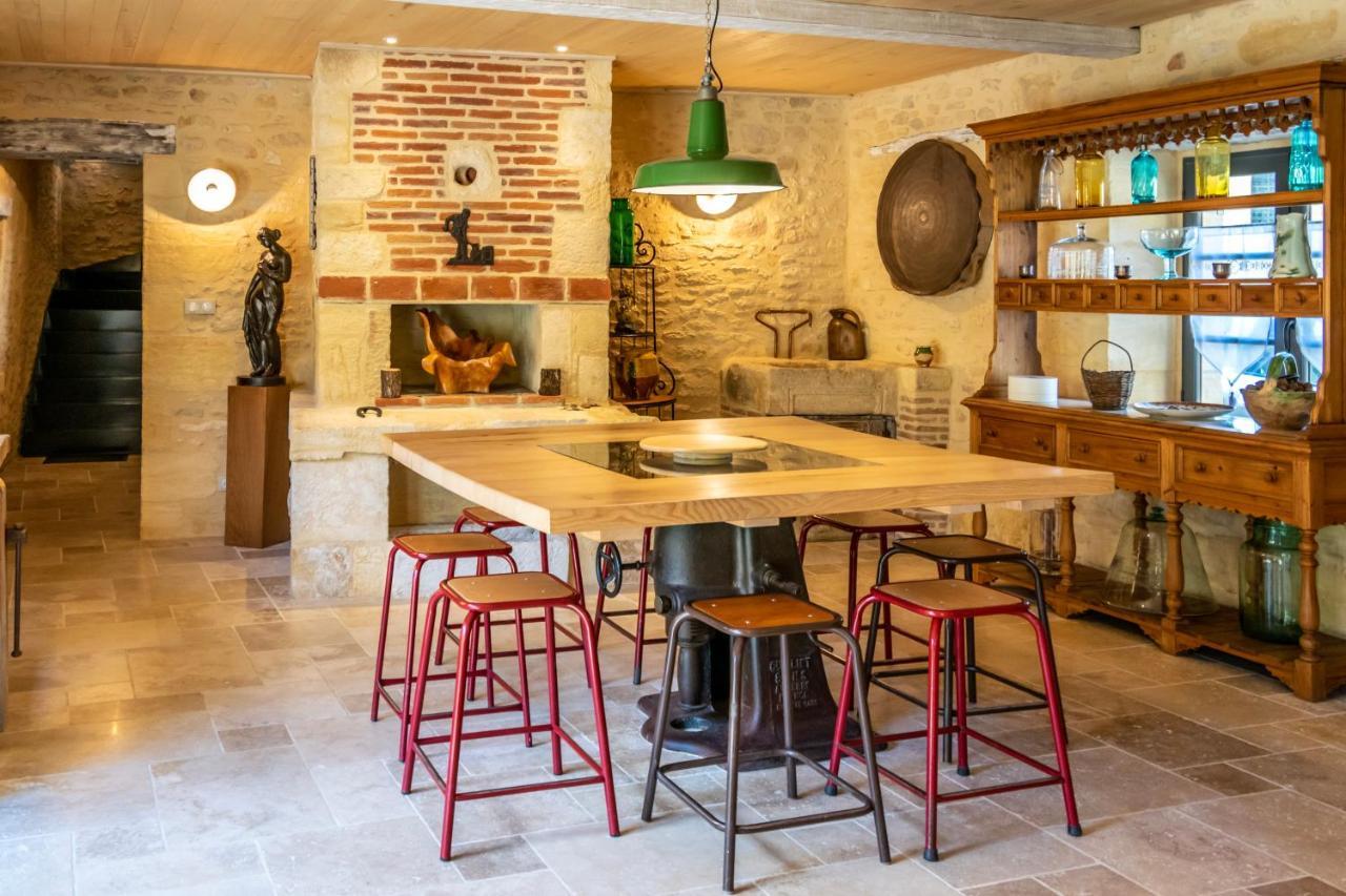 Le Clos Des Songes Saint Leon sur Vezere Bagian luar foto