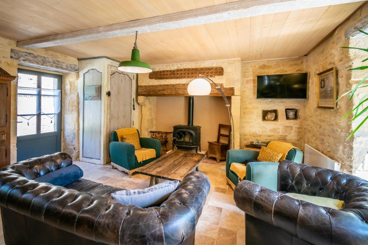 Le Clos Des Songes Saint Leon sur Vezere Bagian luar foto